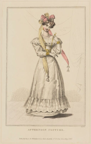 'Afternoon Costume', May 1827 NPG D47596