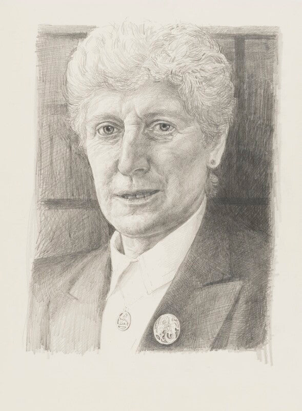 Elizabeth butler sloss (née havers), baroness butler sloss npg 6318