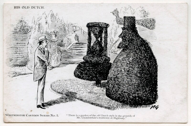 Joe chamberlain ('his old dutch') npg d42278