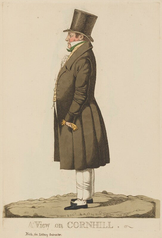 Thomas bish ('a view on cornhill') npg d13319