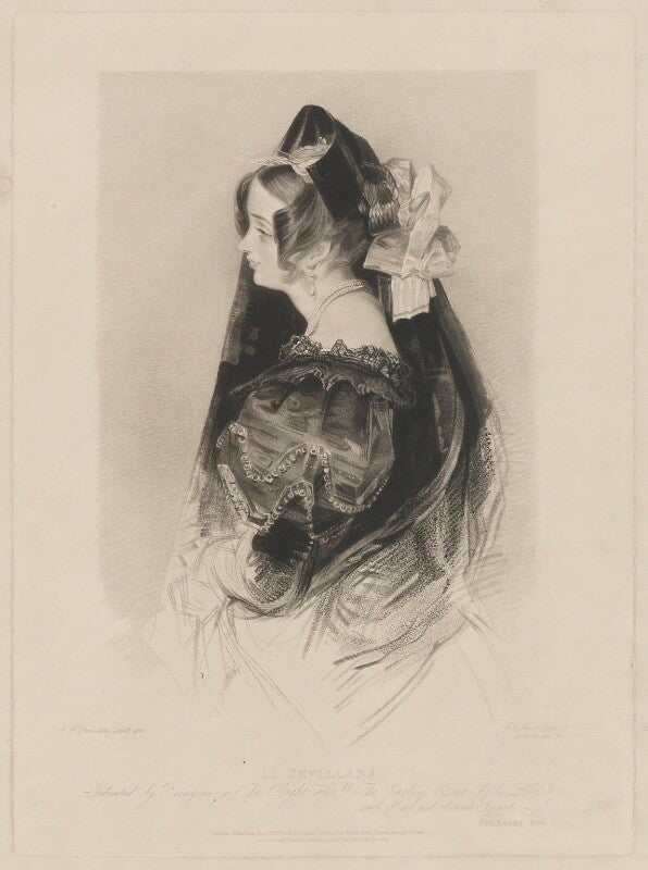 Catherine stephens, countess of essex ('la sevillana') npg d36577