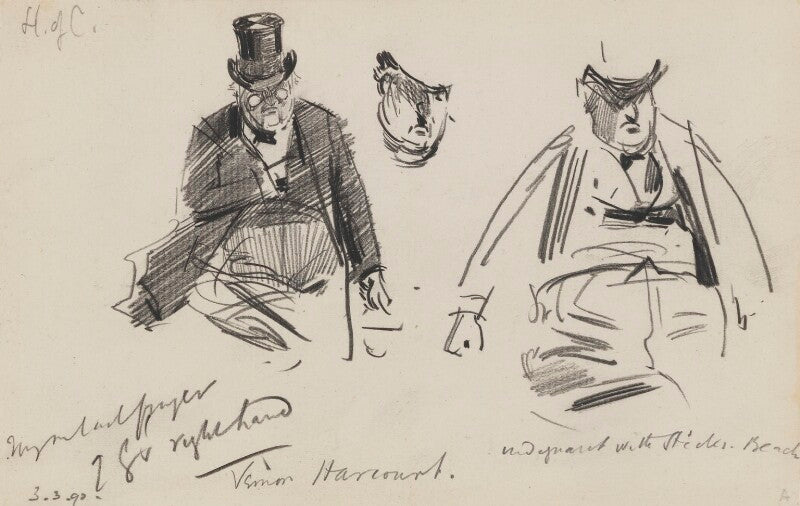 Sir william vernon harcourt npg 2315