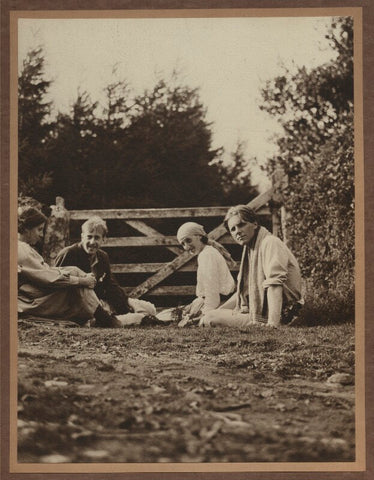 Noel Olivier; Maitland Radford; Virginia Woolf; Rupert Brooke NPG x13124