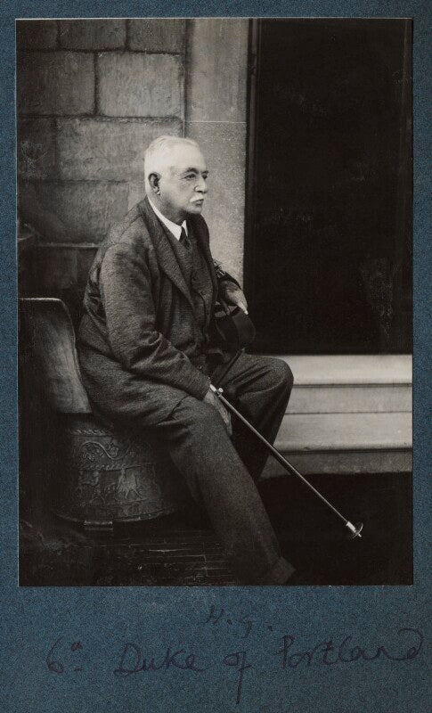 William arthur cavendish bentinck, 6th duke of portland npg ax143674