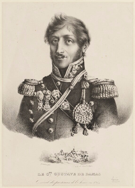 Gustave, comte de damas npg d16156