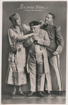 Bronis Arnowska; Guido Thielscher and Josef Sieger in 'The Merry Widow' NPG x139842
