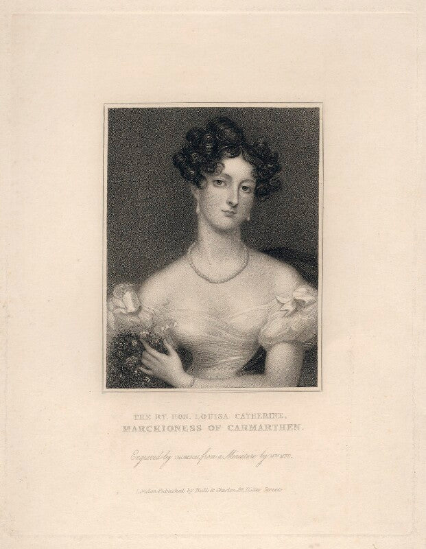 Louisa catherine osborne (née caton), duchess of leeds when marchioness of carmarthen npg d5045
