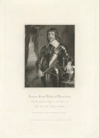 James Hamilton, 1st Duke of Hamilton NPG D35249