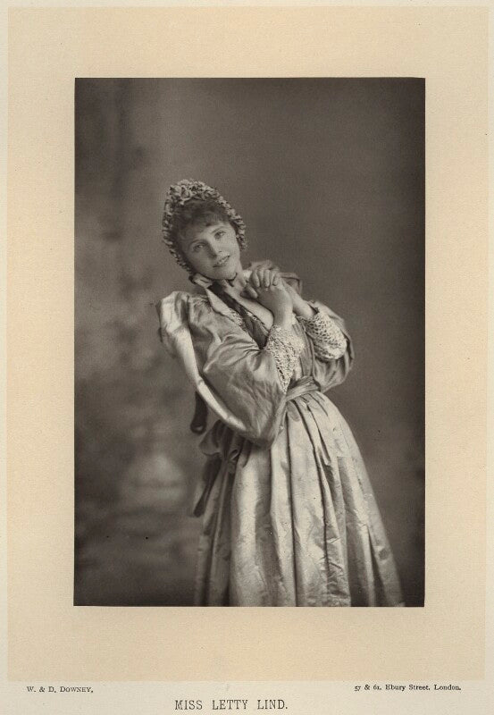 Letty lind (letitia elizabeth rudge) as cinderella npg x134590