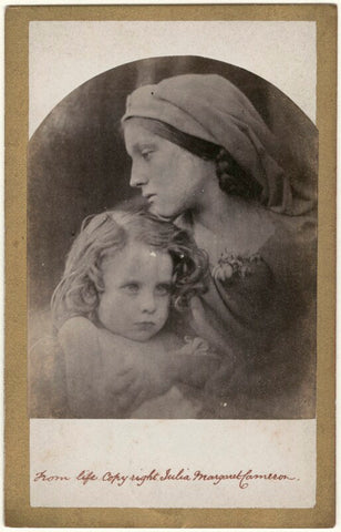 'La Madonna Aspettante' (William Frederick Gould; Mary Ann Hillier) NPG x18071