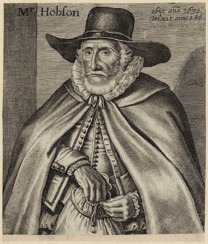 Thomas hobson npg d28489