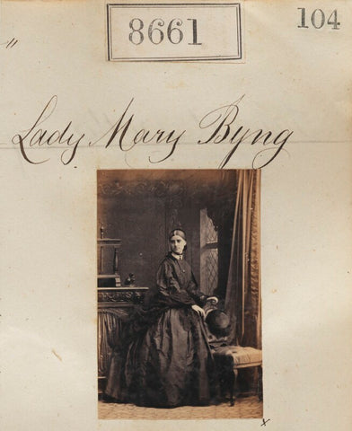 Lady Mary Caroline Charlotte Arkwright (née Byng) NPG Ax58484