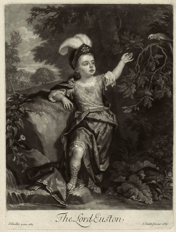 Charles fitzroy, 2nd duke of grafton when lord euston npg d34661