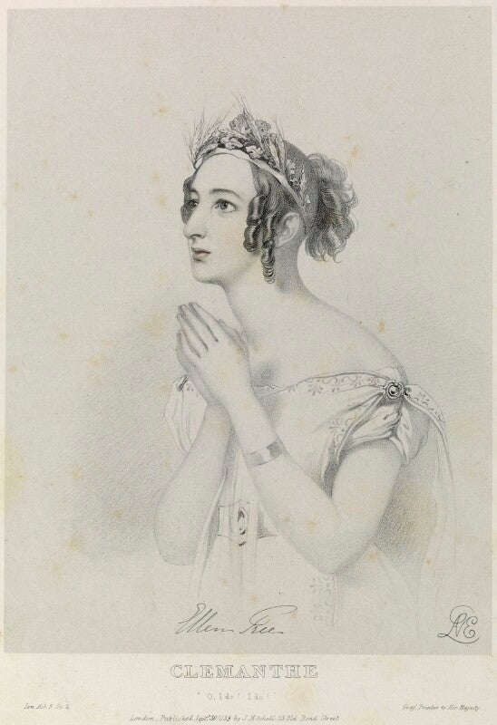Eleanora ('ellen') kean (née tree) as clemanthe in 'ion' npg d22099