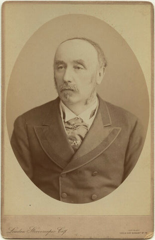 Sir Lewis Morris NPG x21419