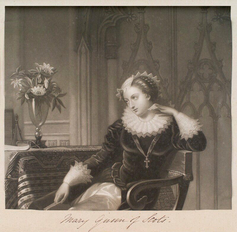 Detail from pierre de bocosel de chatelard or chastelard playing the lute to mary, queen of scots npg d11323