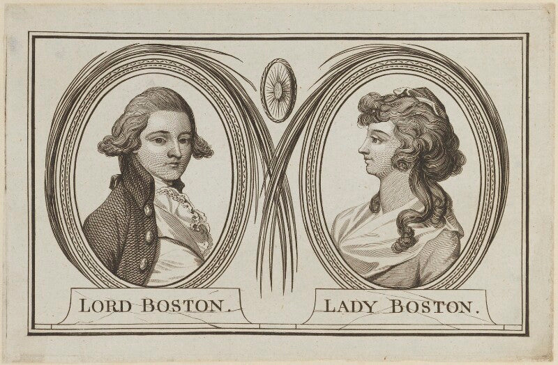 Frederick irby, 2nd baron boston; christian irby (née methuen), lady boston npg d14906