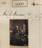 Elizabeth Dunbar Masson; Phoebe Ann ('Annie') von und zu Gilsa (née Dunbar Masson) NPG Ax58823