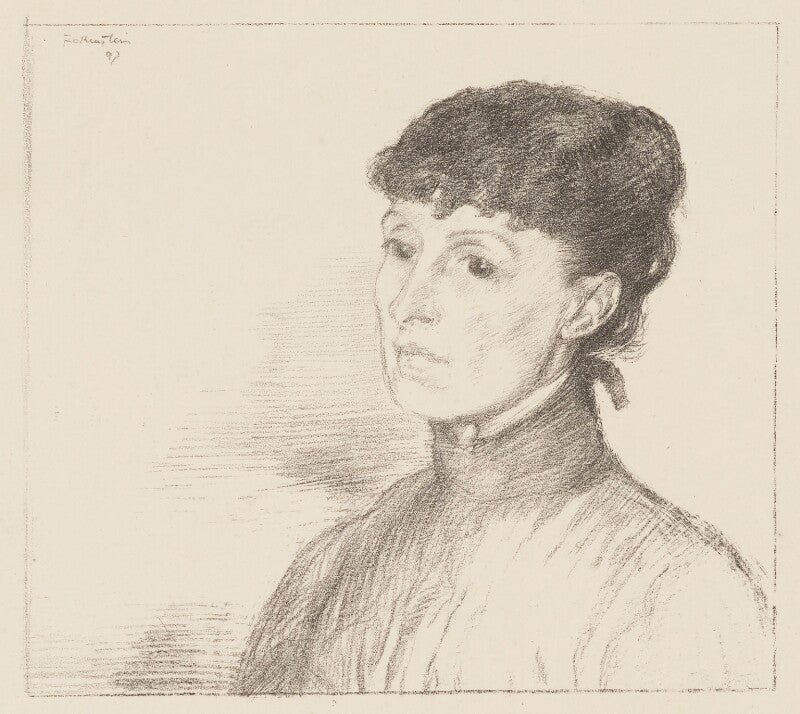 Alice meynell (née thompson) npg d38397