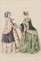 Public promenade dress and demi toilette, February 1847 NPG D47965