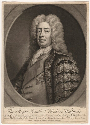 Robert Walpole, 1st Earl of Orford NPG D5724