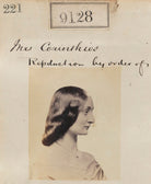 Unknown woman ('Reproduction by order of Mrs Corinthius') NPG Ax58950