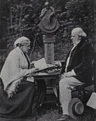 Hannah Tatum Smith (née Whitall); Robert Pearsall Smith NPG Ax160718