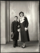 Adrian Gerald Foley, 8th Baron Foley; Minoru Foley (née Greenstone), Lady Foley NPG x150187
