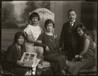 Konosuke Seko and his family NPG x126945