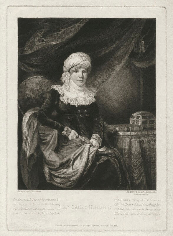 Selina gally knight (née fitzherbert) npg d34271