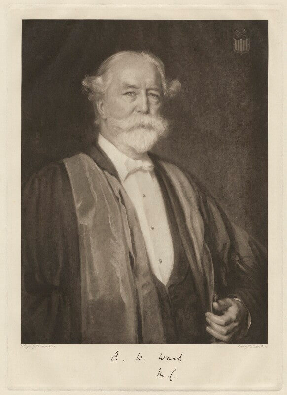 Sir adolphus william ward npg d37840