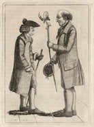 Dr Glen; James Robertson of Kincraigie; with the heads of James Graham and Principal Robertson NPG D16831