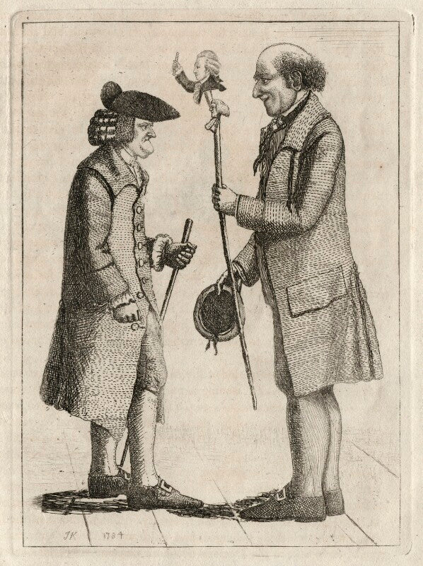 Dr glen; james robertson of kincraigie; with the heads of james graham and principal robertson npg d16831