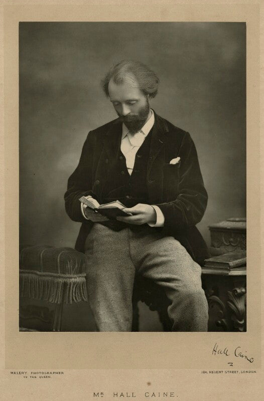 Sir (thomas henry) hall caine npg x5000