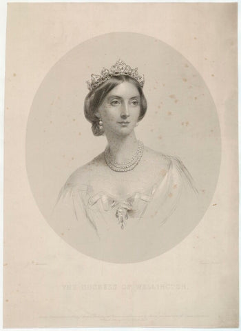 Elizabeth Wellesley (née Hay), Duchess of Wellington NPG D37640