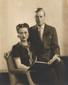 Wallis, Duchess of Windsor; Prince Edward, Duke of Windsor (King Edward VIII) NPG x35857