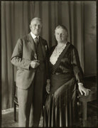 Sir Charles Henry Collett, 1st Bt; Lilian Louisa (née Ionn), Lady Collett NPG x150921