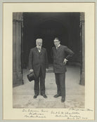 Sir Edwin Pears; Sir Ernest Henry Shackleton NPG x44958