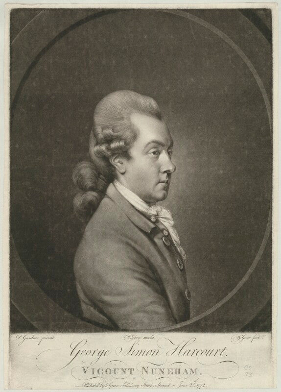 George simon harcourt, 2nd earl harcourt npg d35319