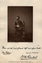 William Hunter Kendal (William Hunter Grimston) as Count Federigo in 'The Falcon' NPG x18995
