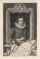 King James I of England and VI of Scotland NPG D18259