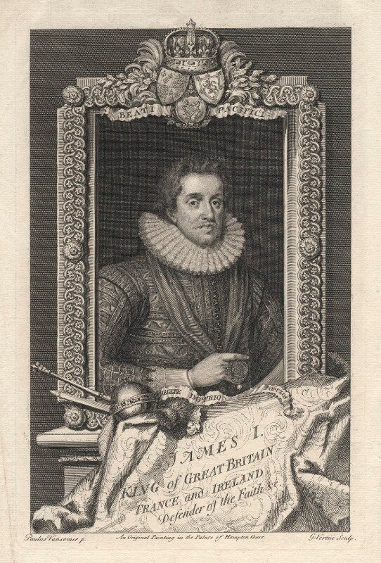 King james i of england and vi of scotland npg d18259
