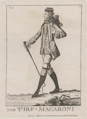Augustus Henry FitzRoy, 3rd Duke of Grafton ('The Turf Macaroni') NPG D48067