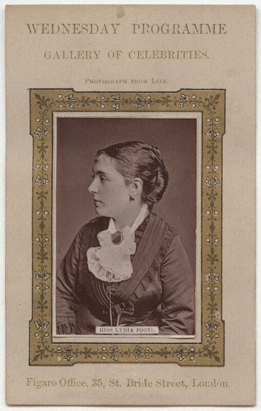 Lydia foote (lydia alice legg) npg x13990