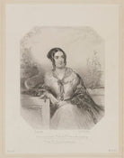 Corisande Emma Harris (née Bennet), Countess of Malmesbury NPG D48204