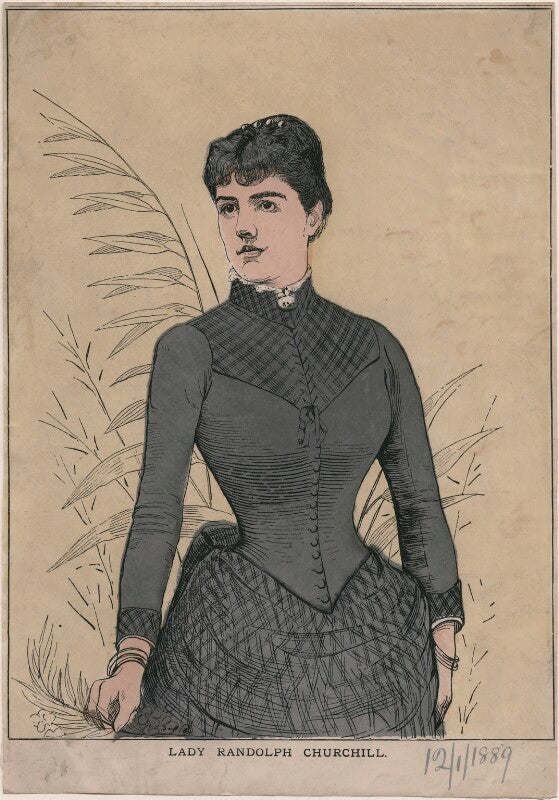 Jeanette ('jennie') churchill (née jerome), lady randolph churchill npg d48070