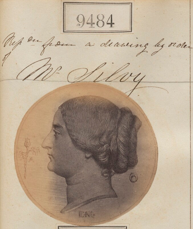 'reproduction from a drawing by order of mr silvy' npg ax59292