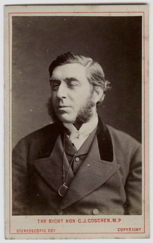 George joachim goschen, 1st viscount goschen npg ax46196