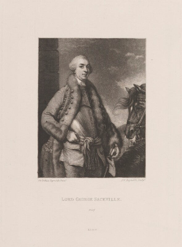 George sackville germain, 1st viscount sackville npg d14851