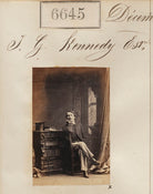 J.G. Kennedy NPG Ax56578